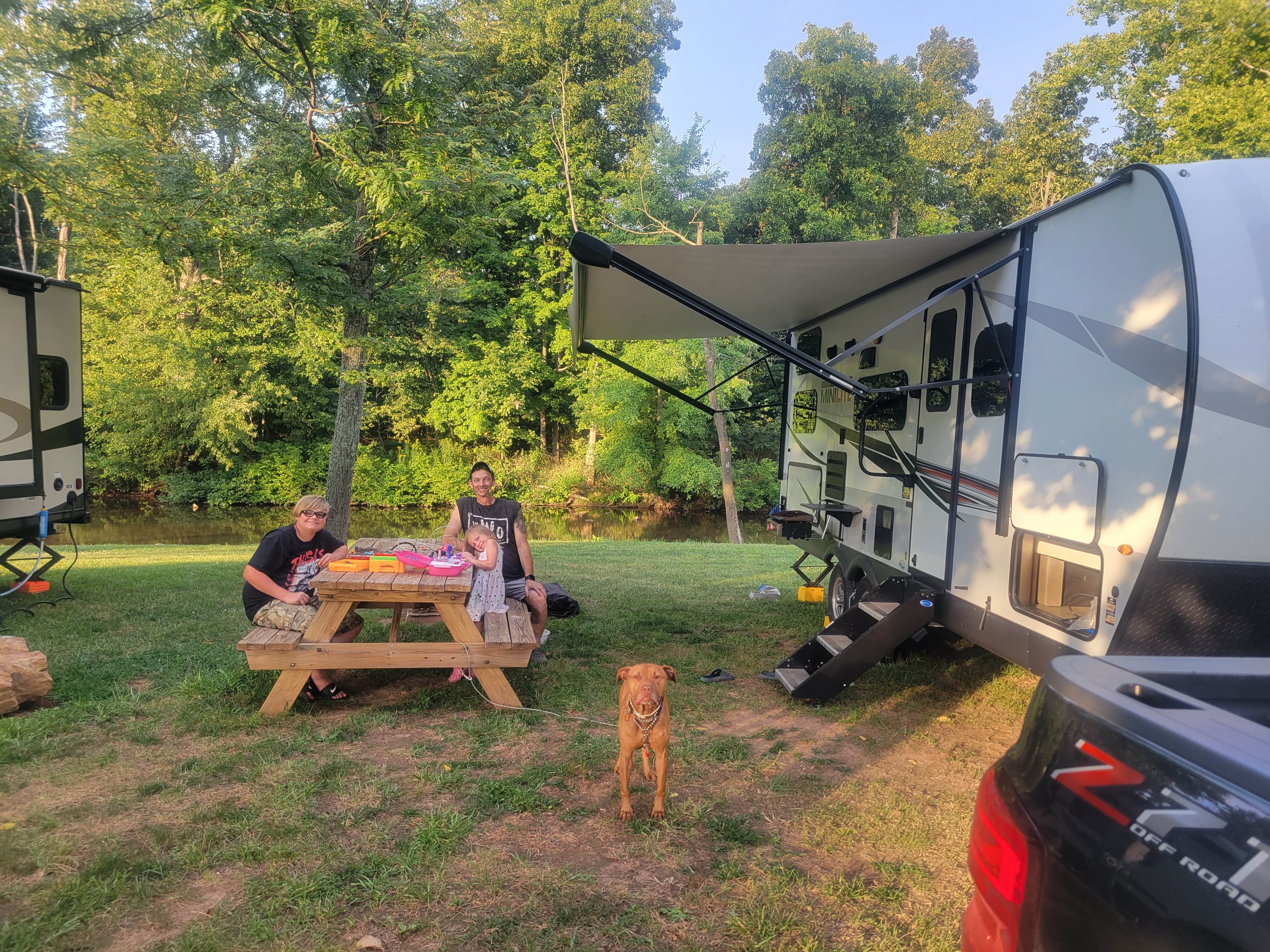 Jen R.'s photo of rv camping at Paradise Stream Family Campground near Beavertown, PA