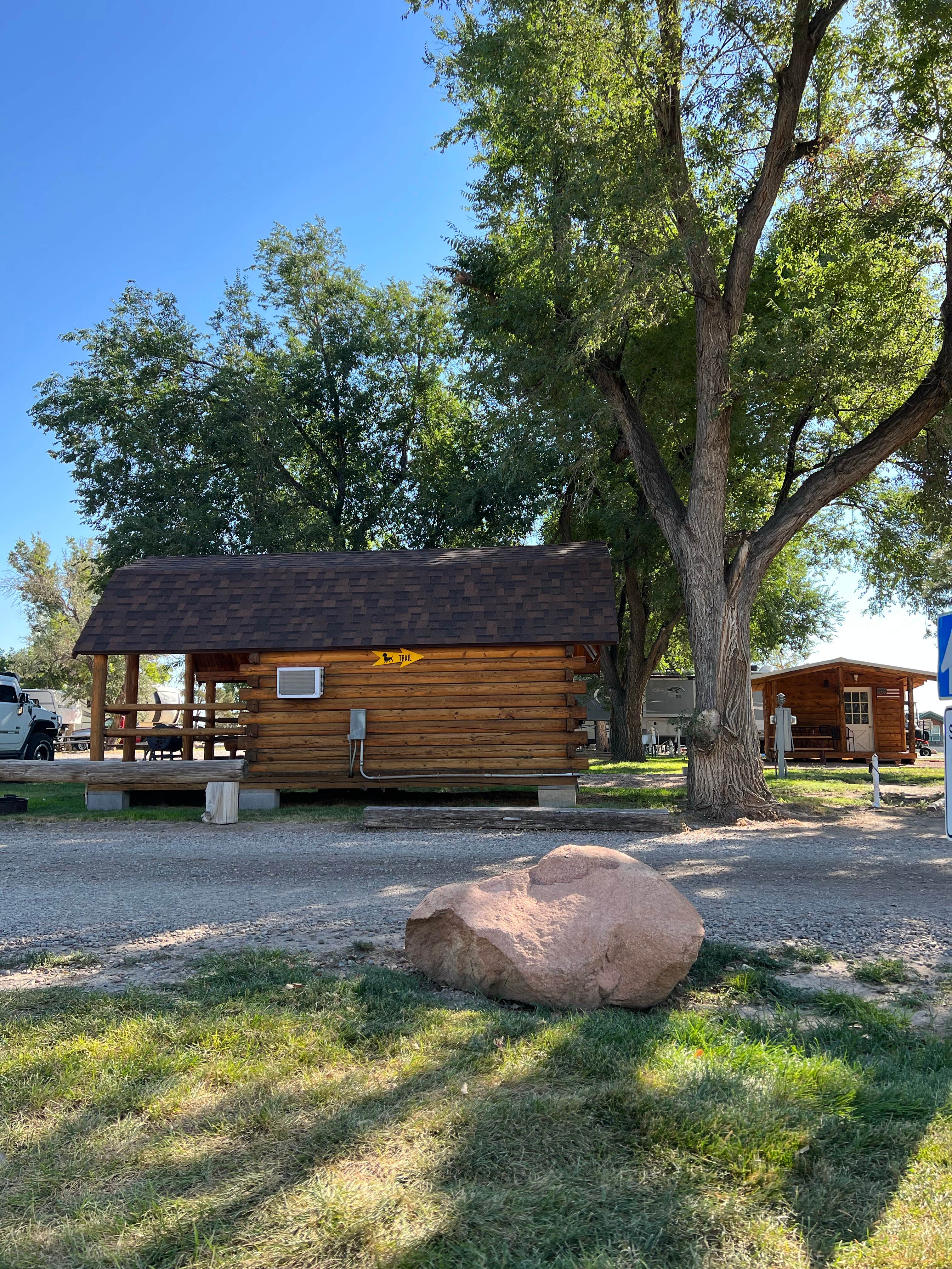 Sarah J.'s photo of a cabin at Pueblo South-Colorado City KOA near Wetmore, CO