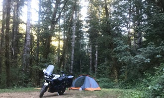 Camping near Nehalem River Waterfront: Cook Creek, Tillamook State Forest, Oregon
