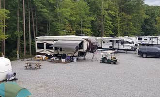 Camping near Paddy's Creek — Lake James State Park: Barefoot Landing Camping Resort, Marion, North Carolina