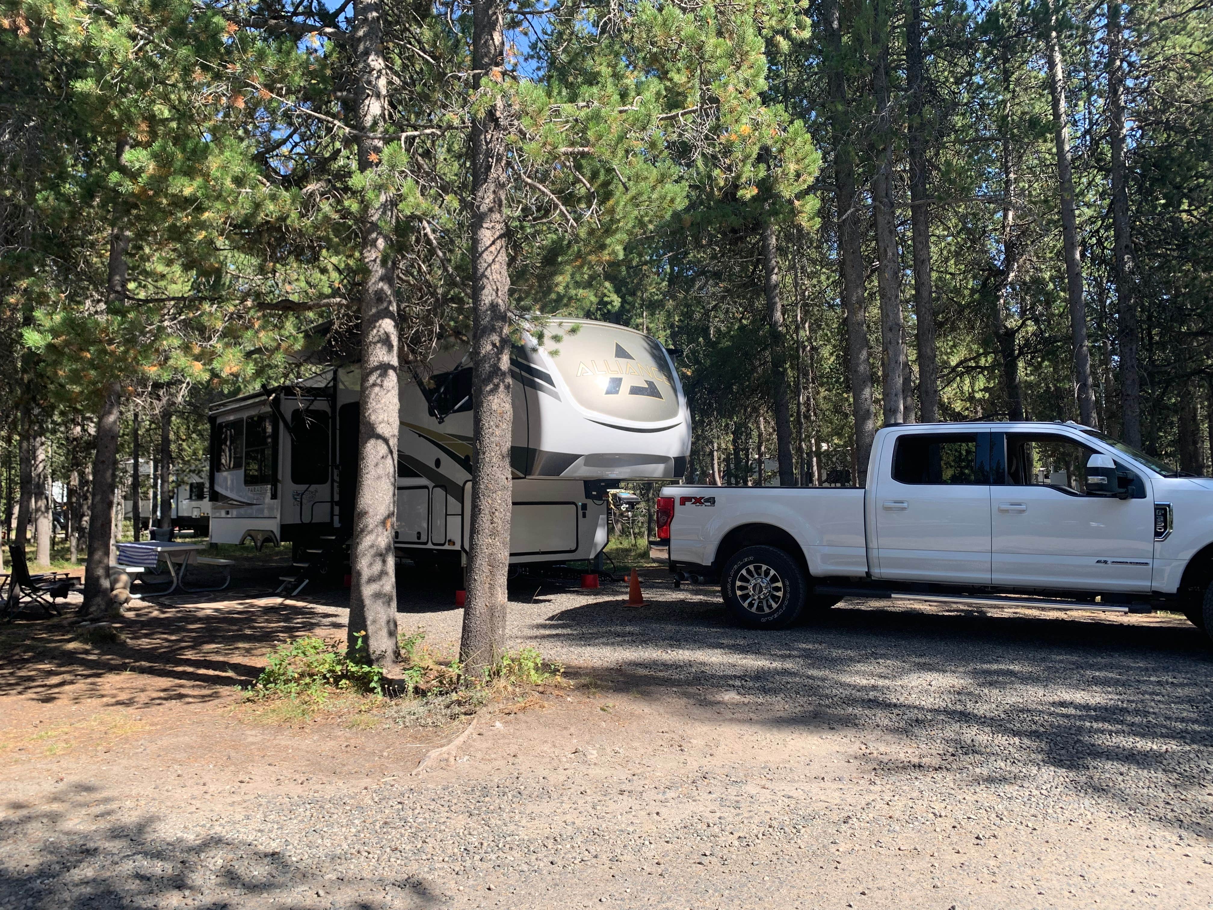 Camper-submitted photo at Yellowstone RV Park at Mack’s Inn near Island Park, ID