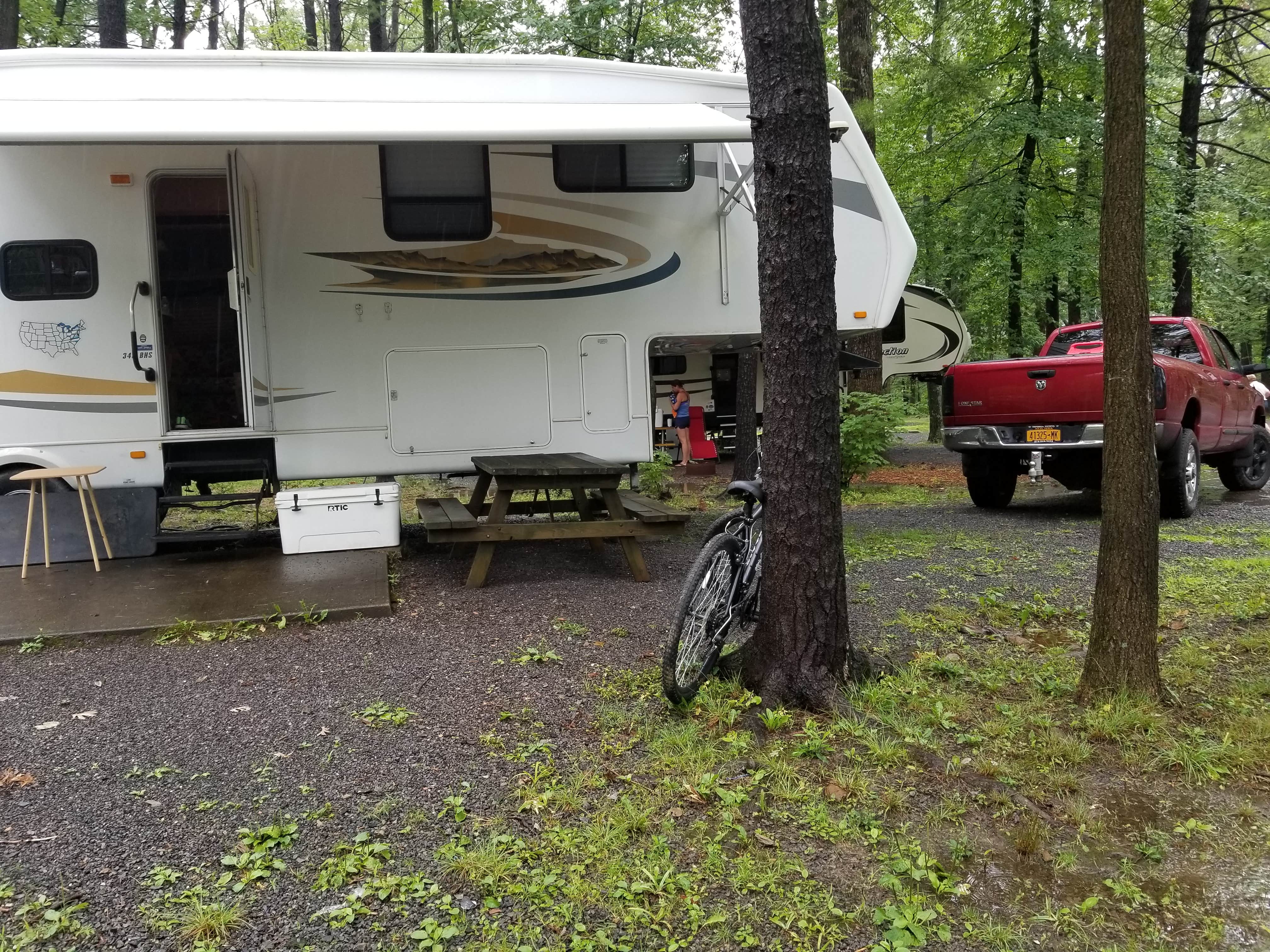 Camper-submitted photo at Williamsport South-Nittany Mountain KOA near New Columbia, PA