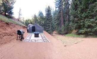 Andrew's photo of tent camping at "Glamping" Pike's Peak Camping Spot- Reservation Only Site near Colorado Springs, CO