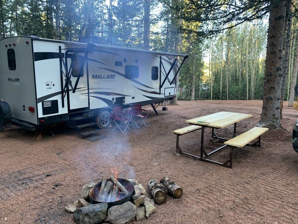 Andrew's photo of rv camping at Rocking M Ranch Campground (RV Park) near Lake George, CO