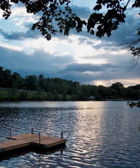Camper submitted image from Lake Waramaug State Park Campground - 2
