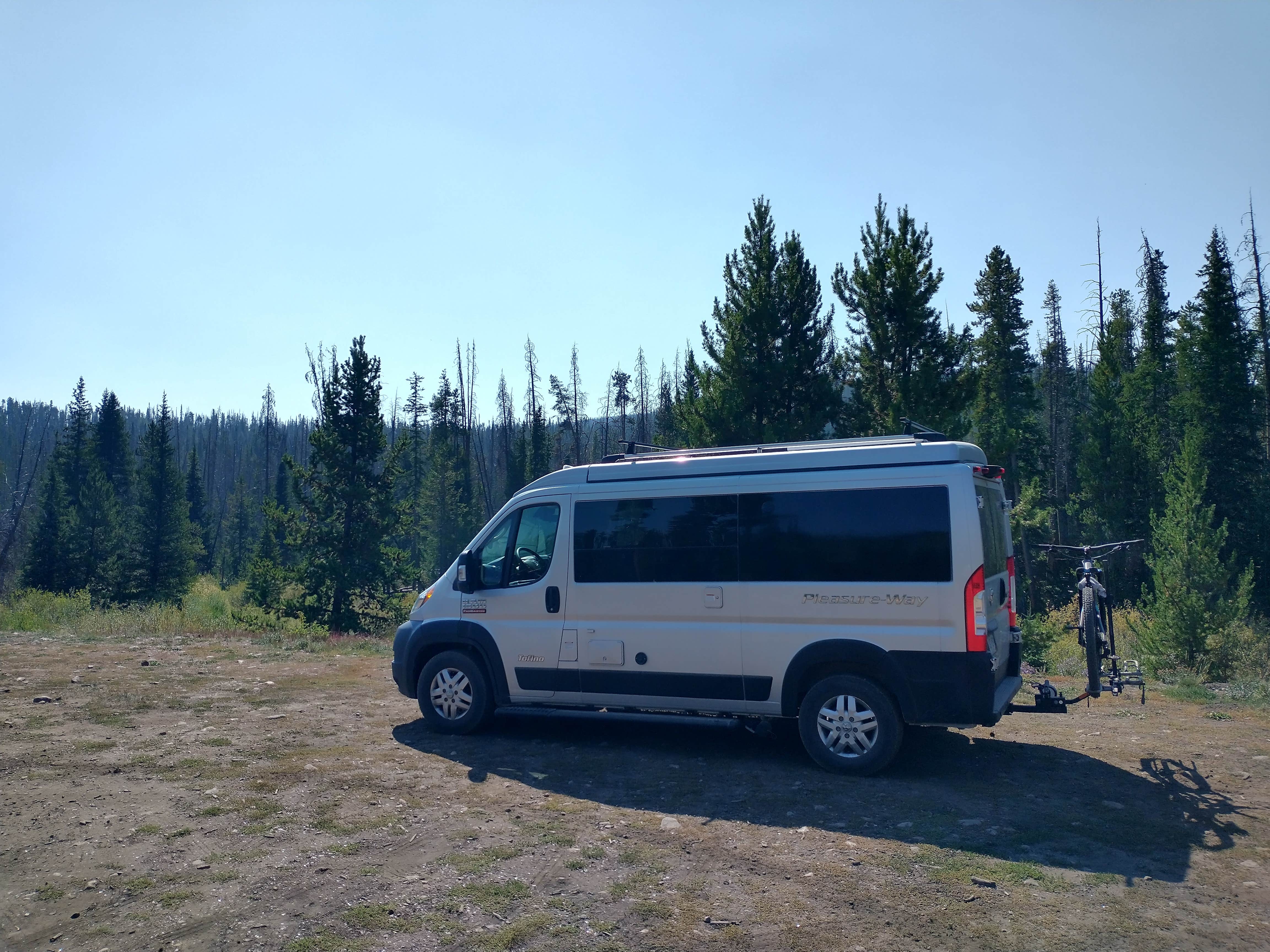 T K.'s photo of rv camping at Rock Creek Designated Dispersed Camping near Dillon, CO
