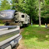 Review photo of Lower Falls Campground — Tahquamenon Falls State Park by MickandKarla W., September 7, 2022