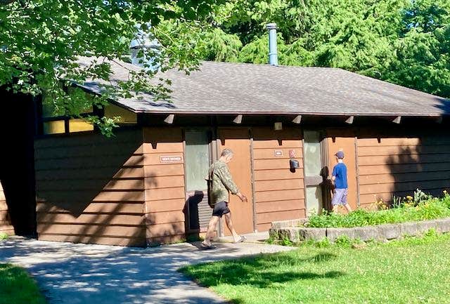 MickandKarla W.'s photo of a cabin at Lower Falls Campground — Tahquamenon Falls State Park near Newberry, MI