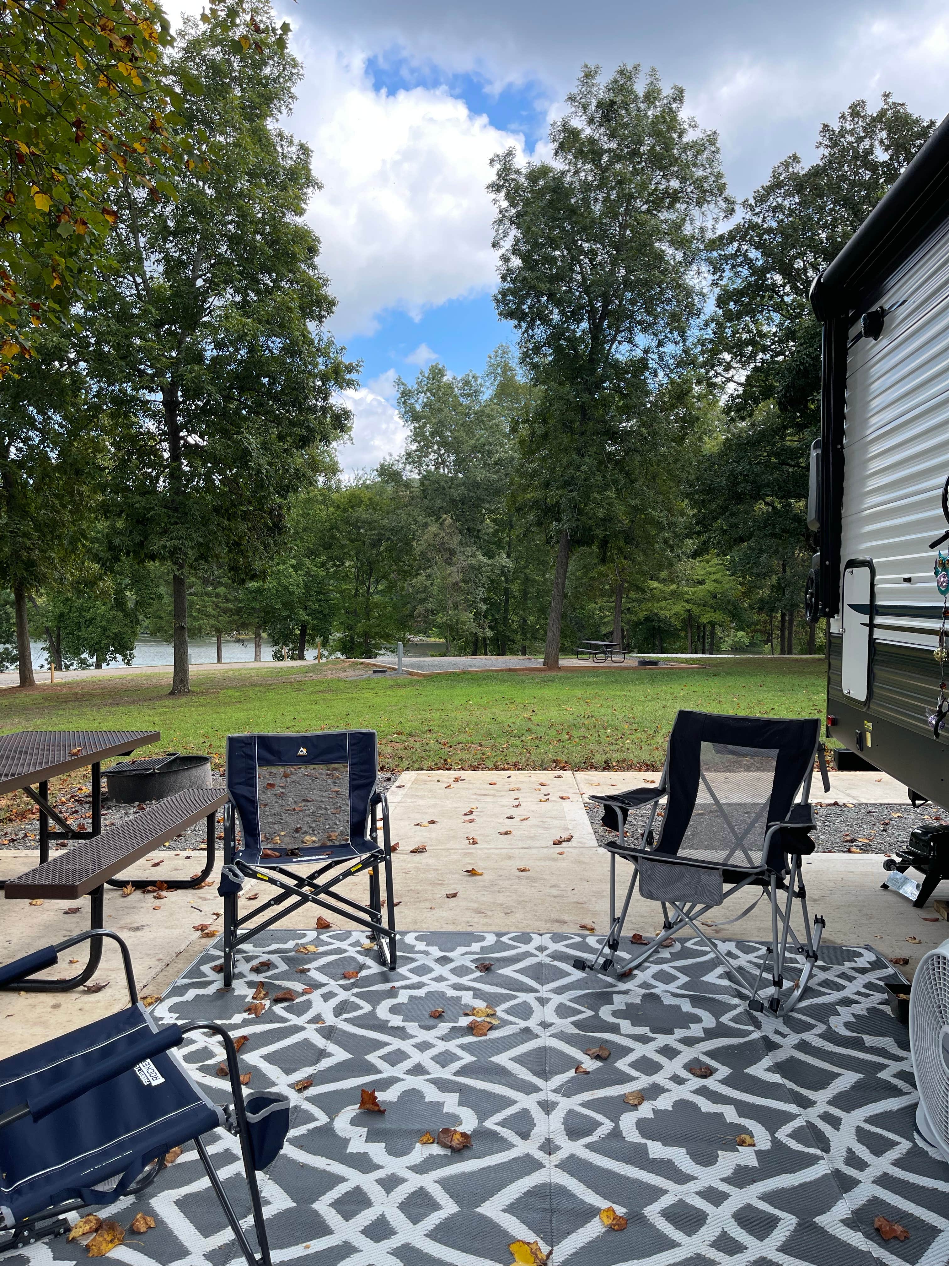 Camper-submitted photo at Skull Island near Harrison, TN