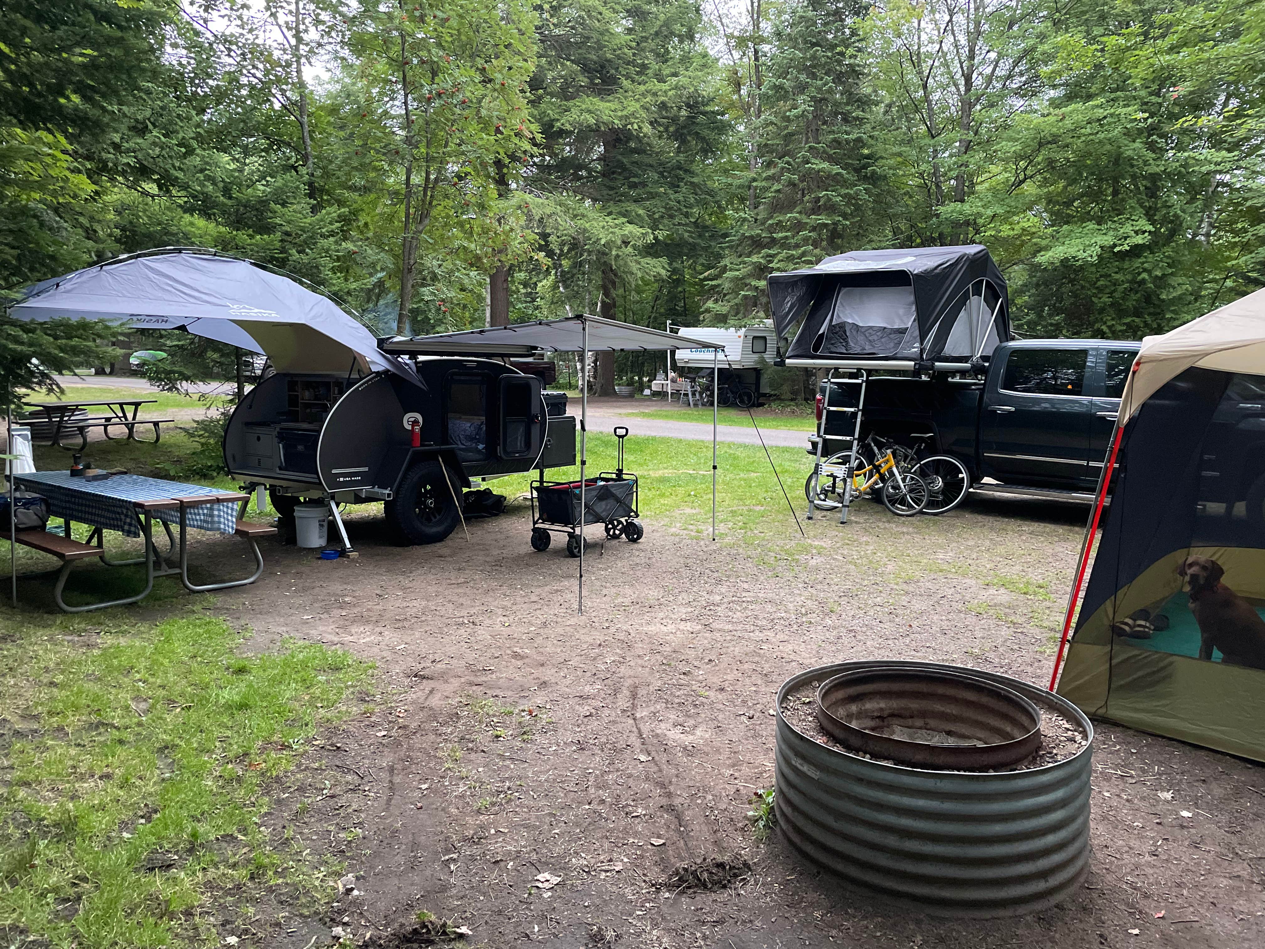 Nicholas R.'s photo at Rivermouth Modern Campground — Tahquamenon Falls State Park near Sault Ste. Marie, MI