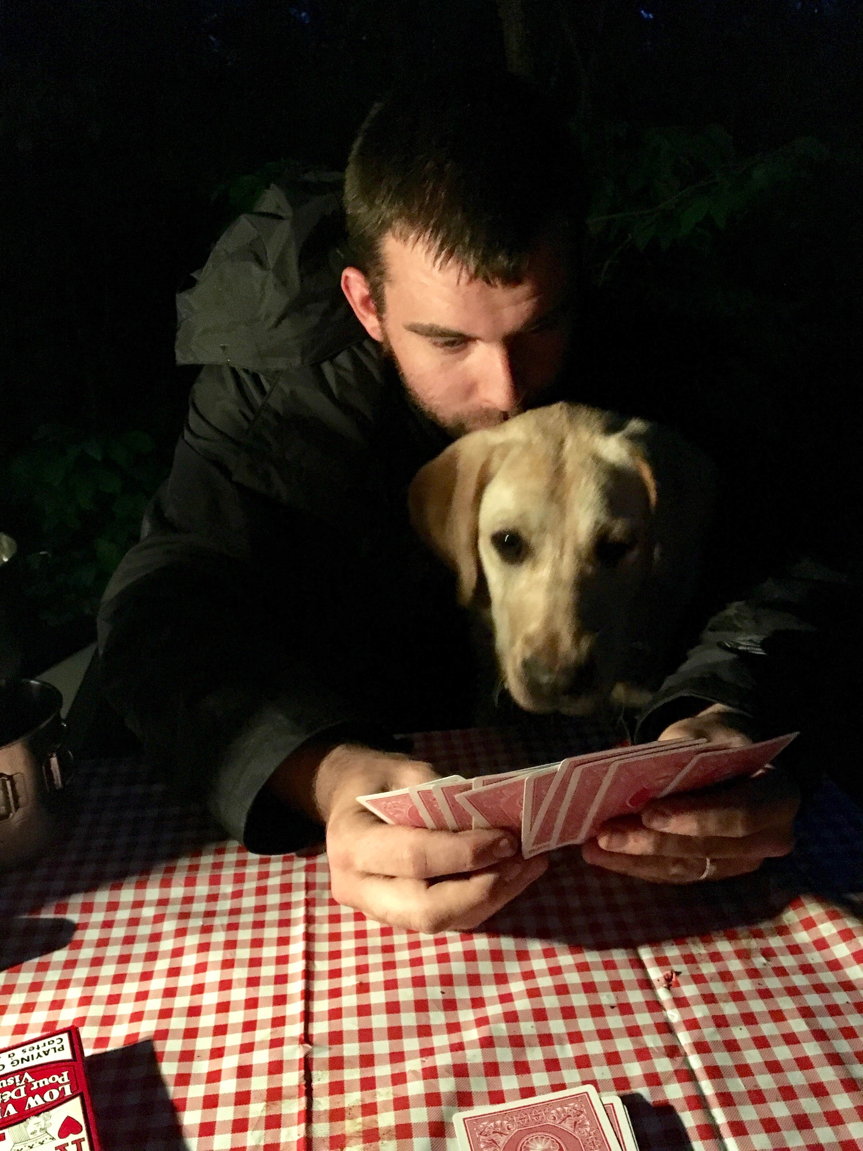 Kevin D.'s photo of camping with pets at Gifford Pinchot State Park Campground in Pennsylvania