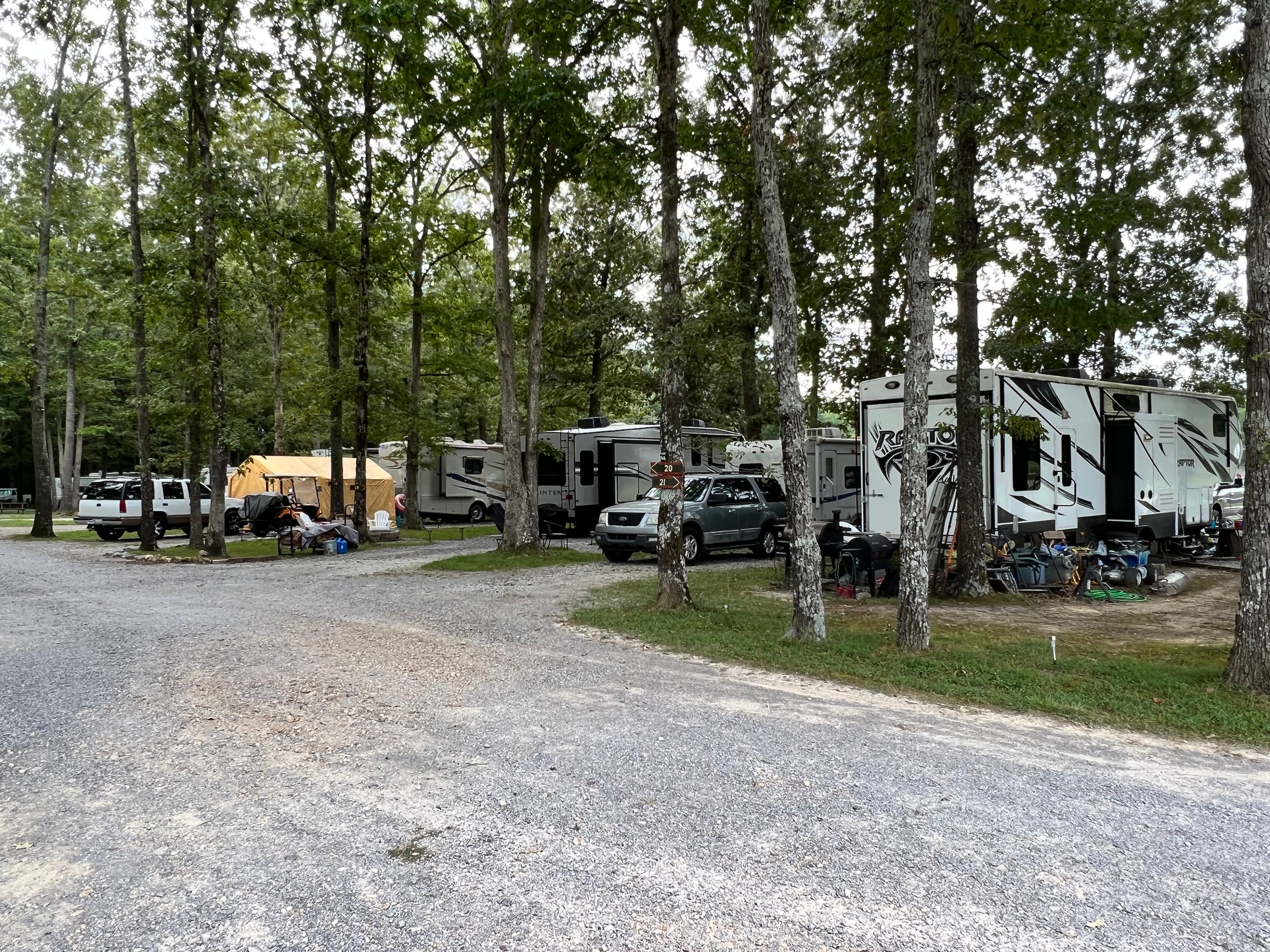 Camper submitted image from Whispering Oaks Campground - 4