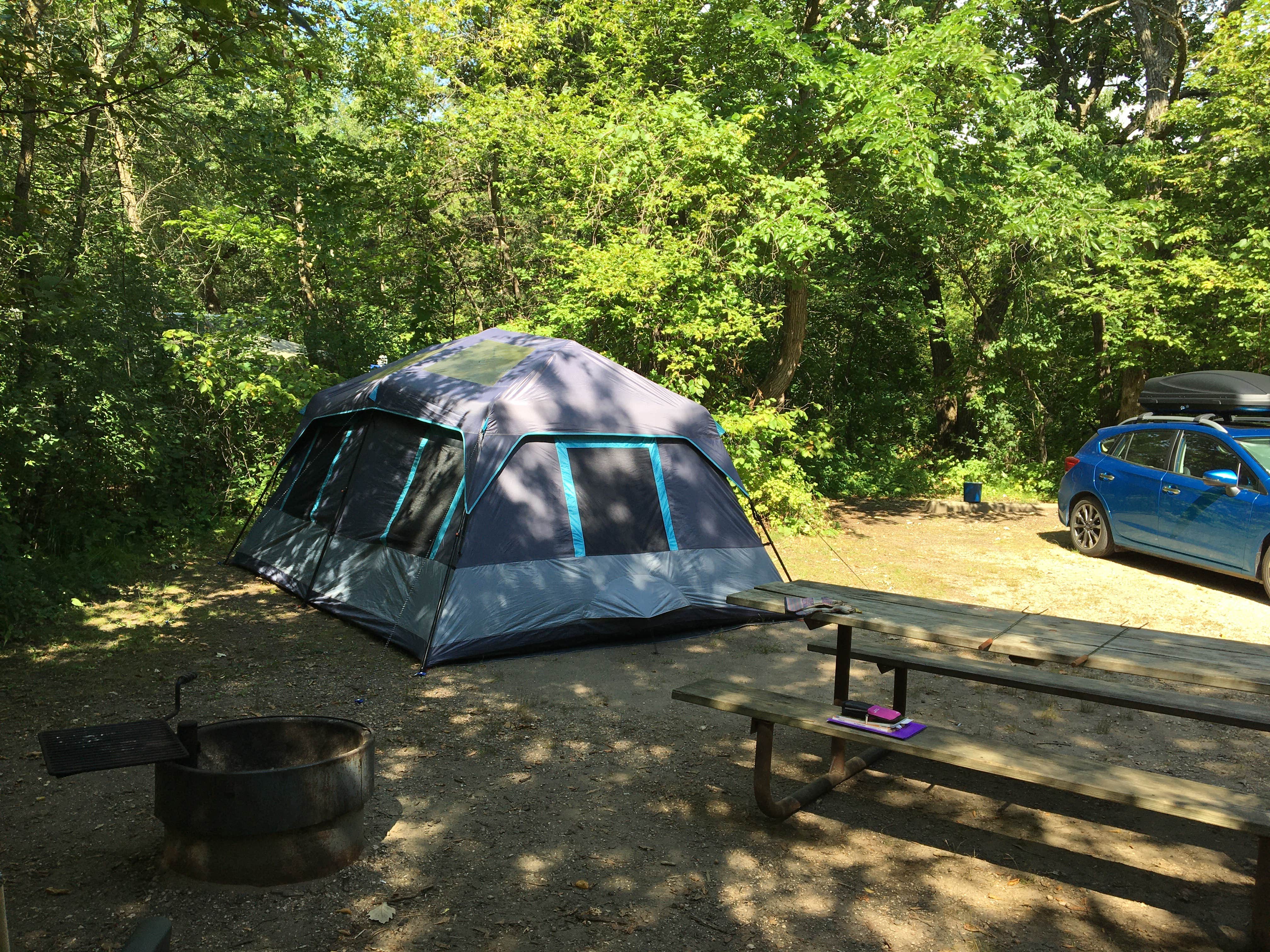 Deanna J.'s photo at Oak Ridge Campground — Sibley State Park near Granite Falls, MN