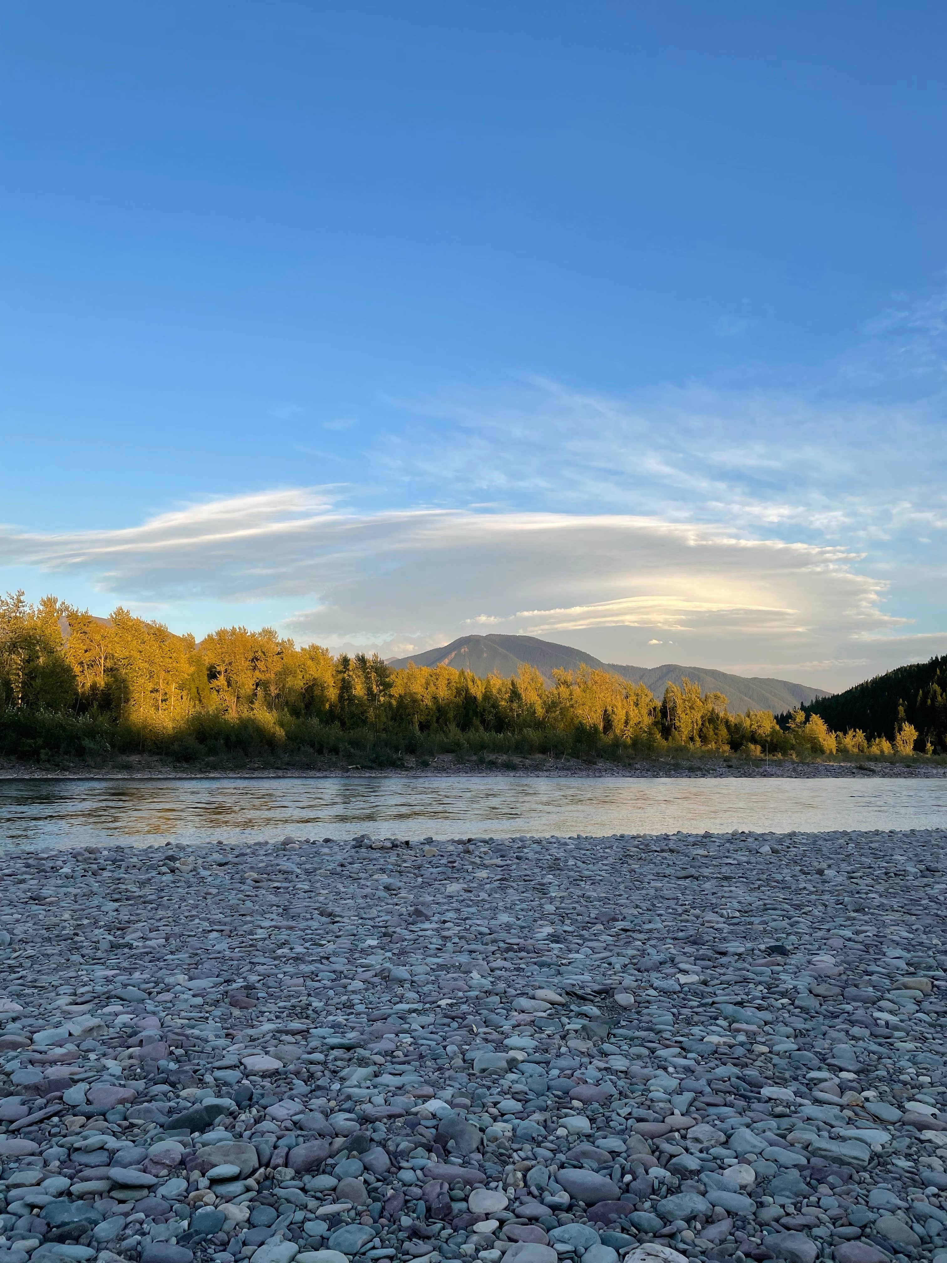 Sophia H.'s photo of a dispersed camping area at Blankenship Bridge - Dispersed Camping near Babb, MT