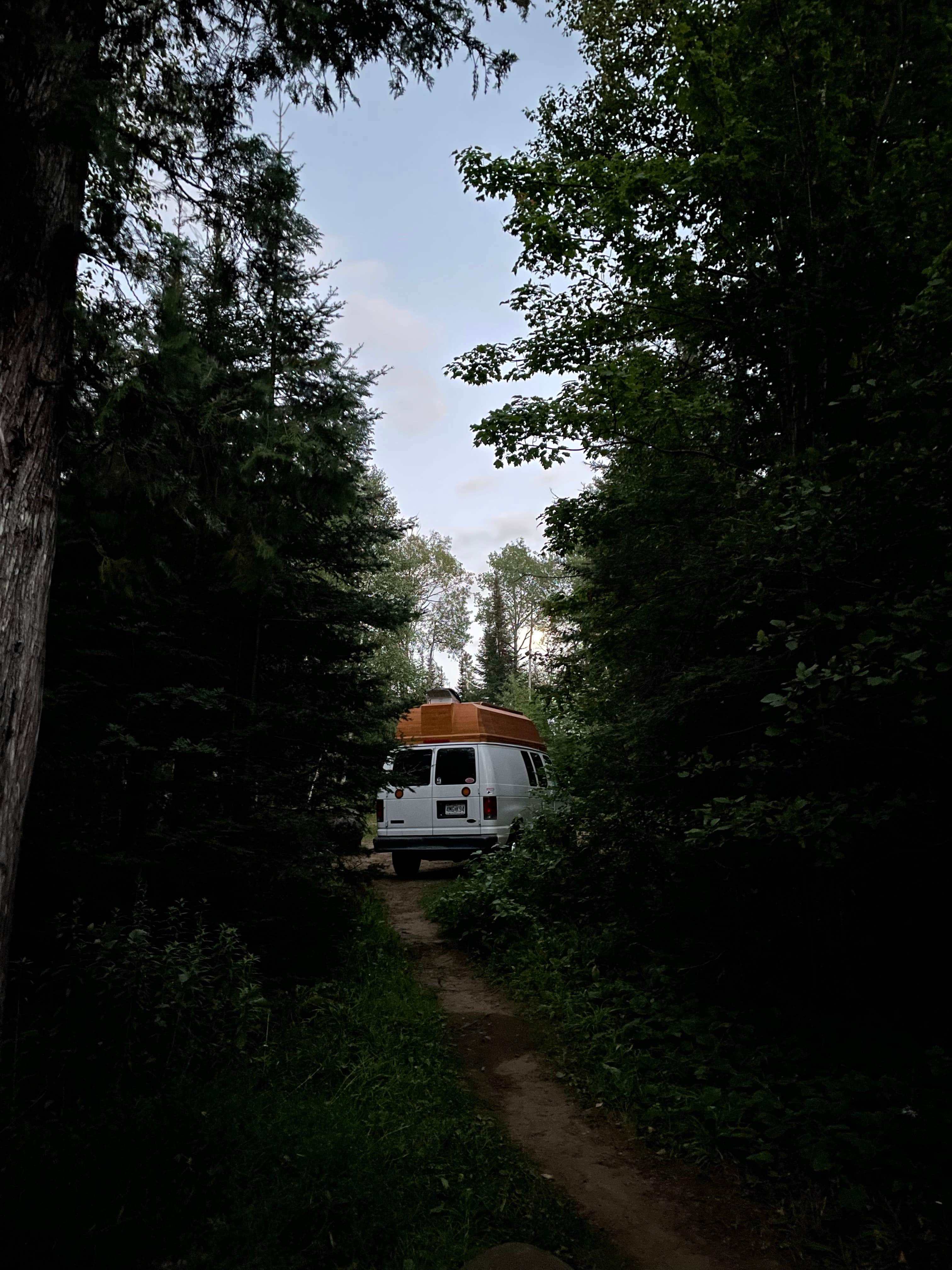 Megan C.'s photo of rv camping at Toohey Lake Rustic Campground near Lutsen, MN