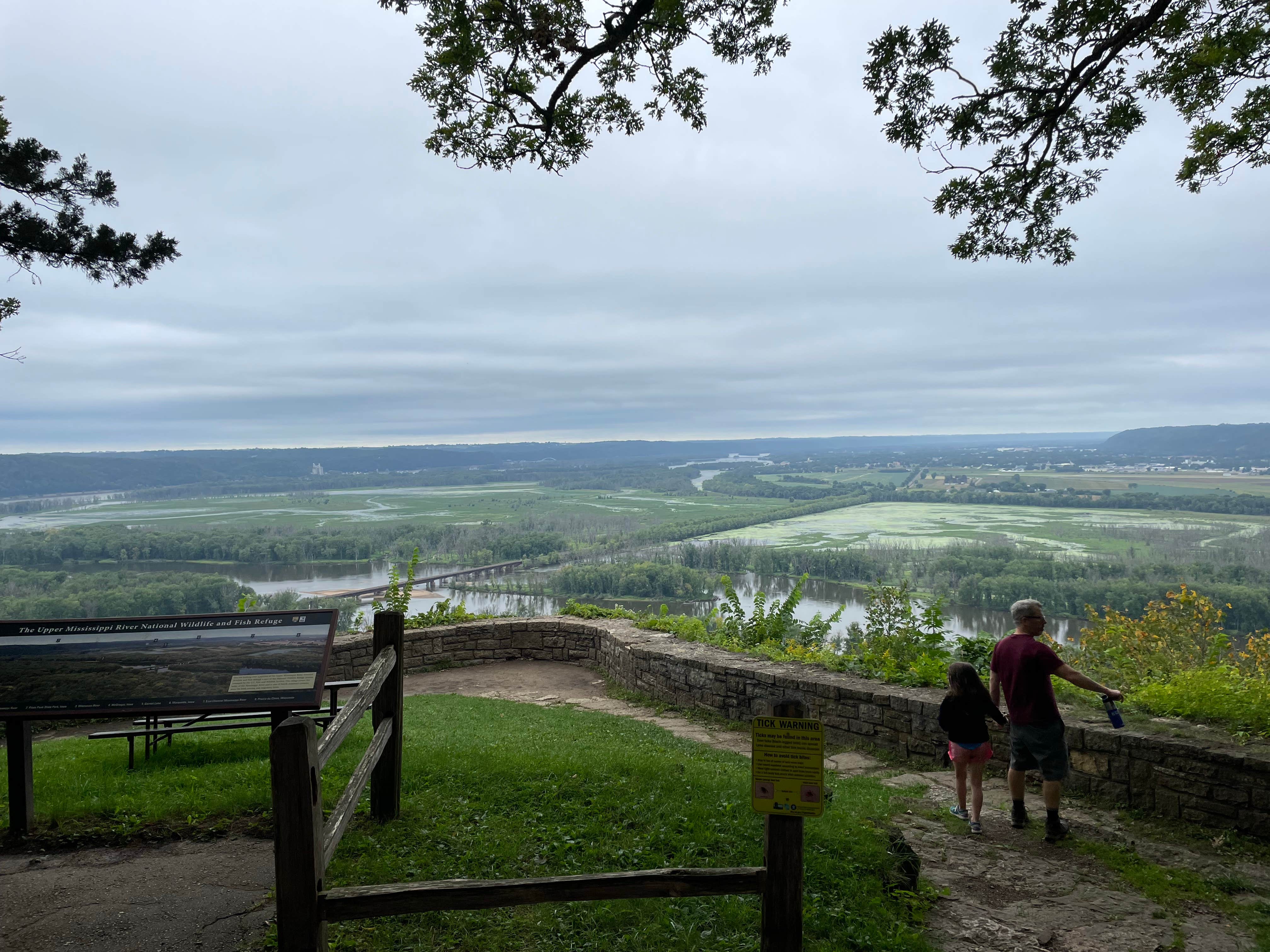 Camper-submitted photo at Homestead Campground — Wyalusing State Park near Fennimore, WI