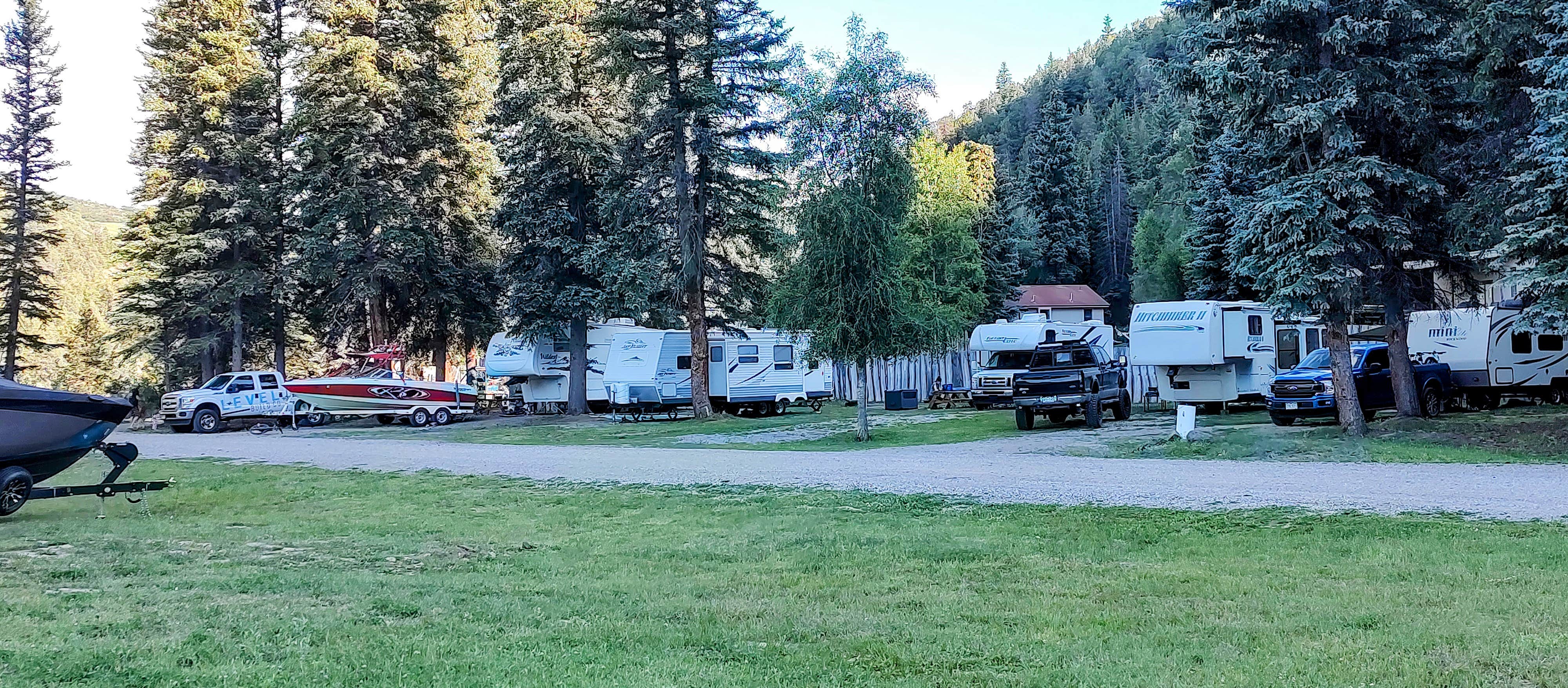 TINA T.'s photo of rv camping at Mountainside RV Park near Austin, CO