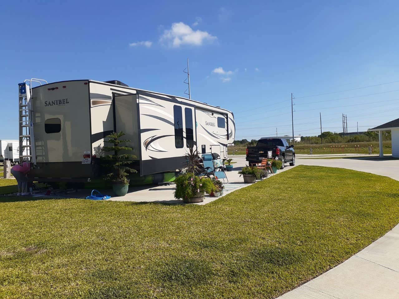 Ginger M.'s photo of rv camping at Golden Triangle RV Resort near Sabine Pass, TX