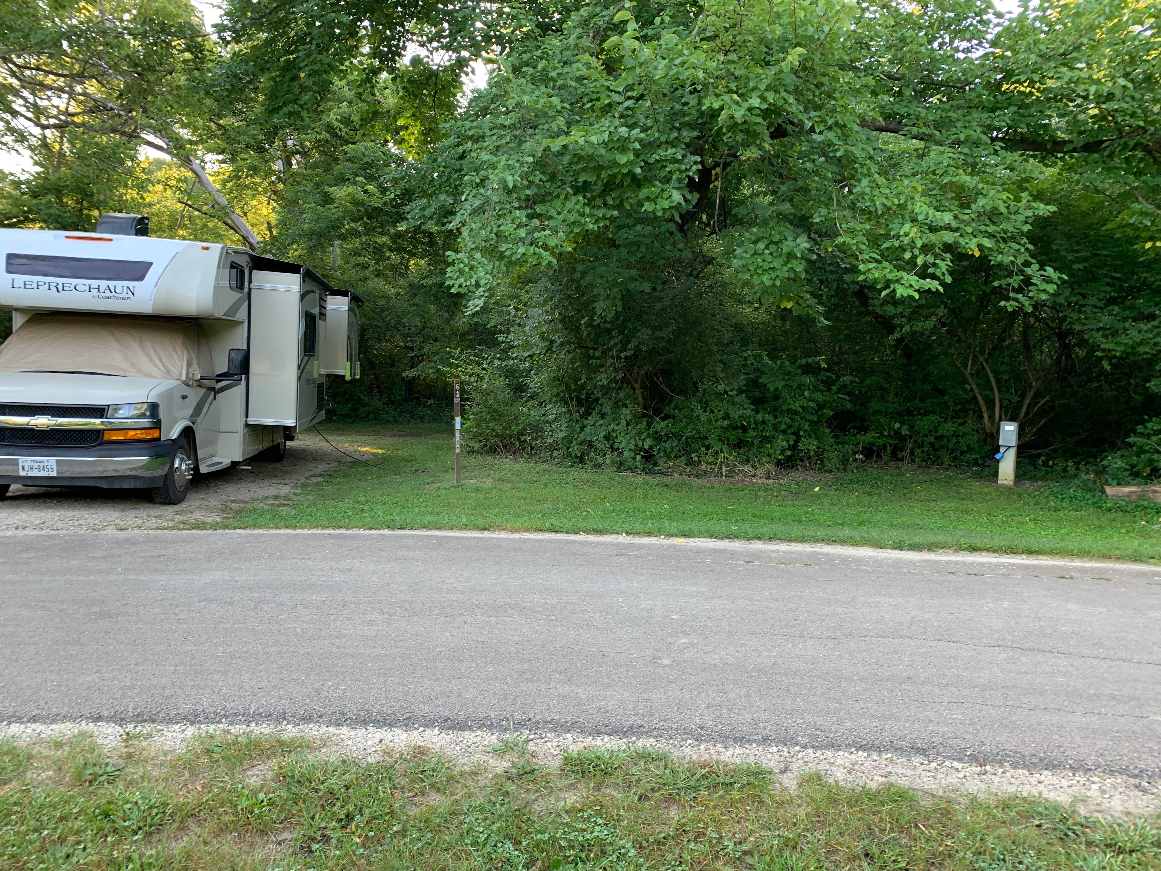 Camper-submitted photo at Whitetail Campground — Illini State Park near Somonauk, IL