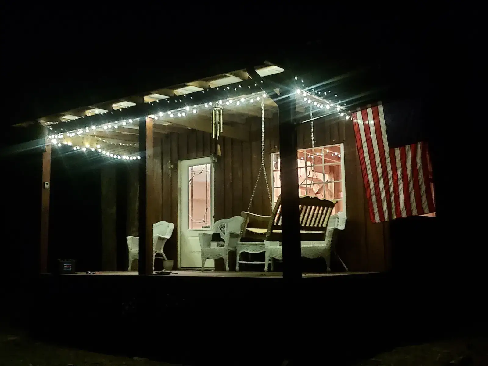 Camper-submitted photo at Williams Riverside Cabin near Lovingston, VA