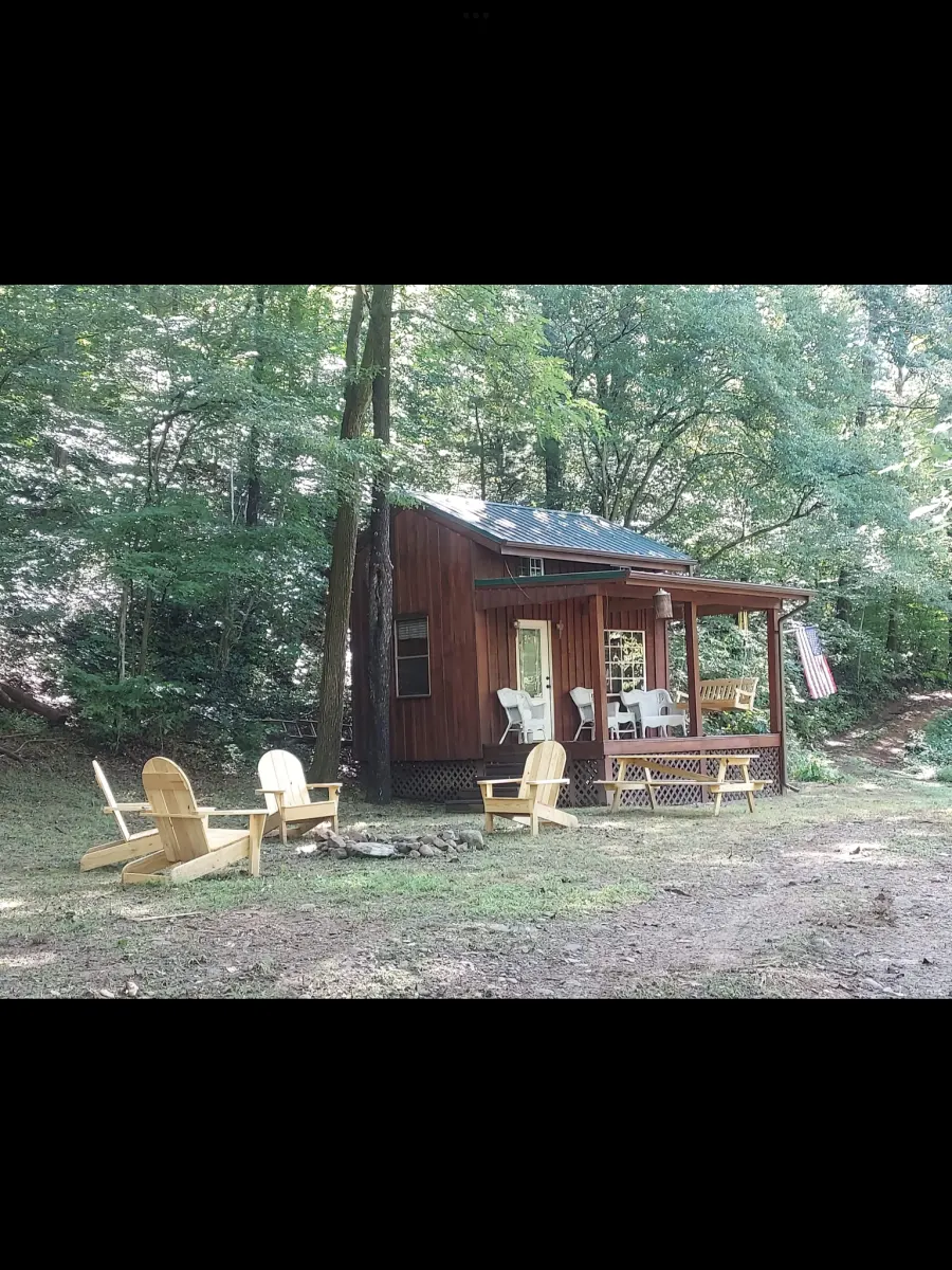Camper submitted image from Williams Riverside Cabin  - 1
