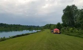 Camping near Glamplyfe Happydale Retreat: Fish Farm Camp , Cumberland, Ohio