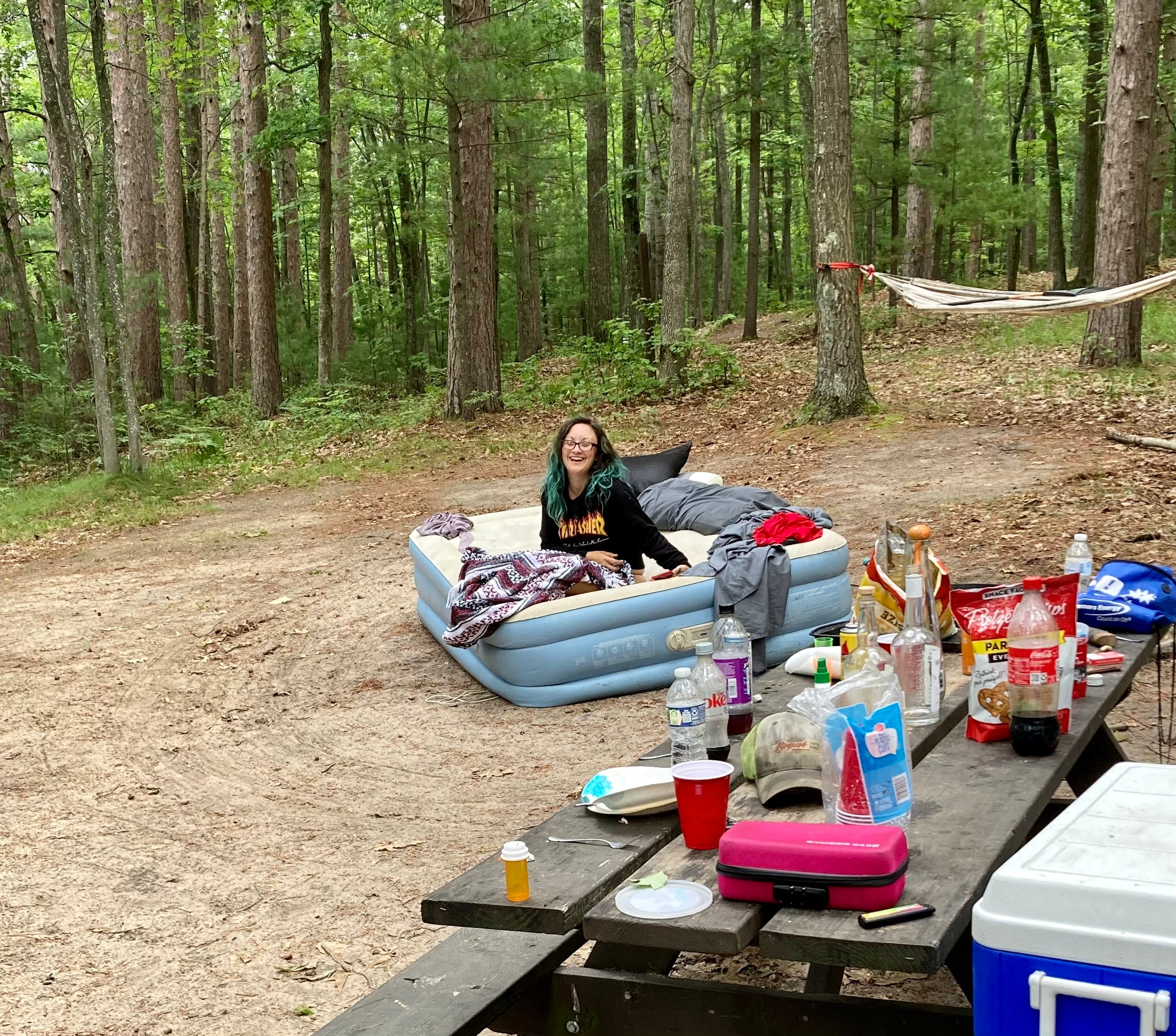 Camper submitted image from Guernsey Lake State Forest Campground - 5