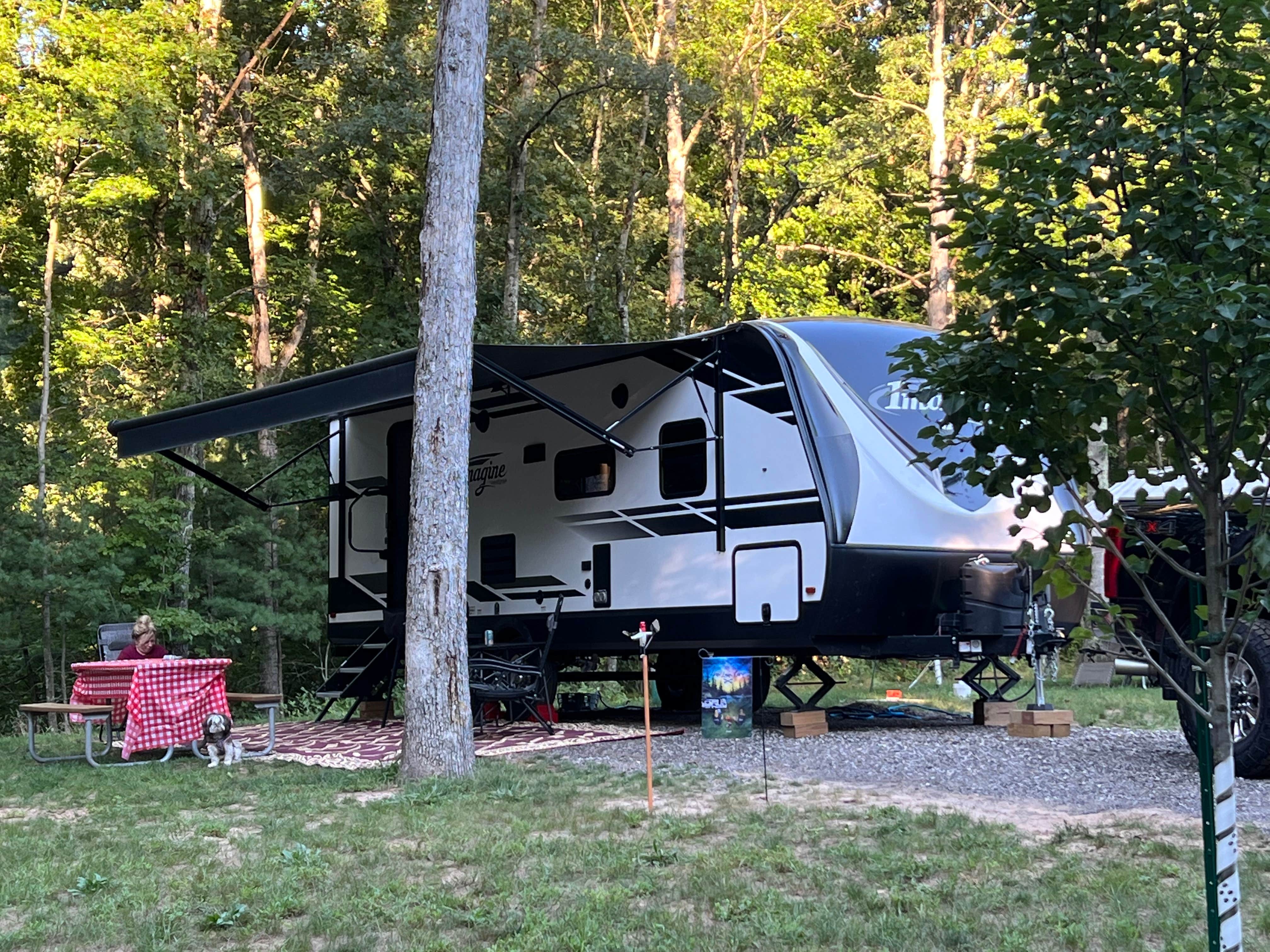 Dave M.'s photo of rv camping at White River RV Park & Campground near Custer, MI