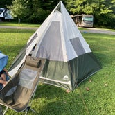 Review photo of Mounds State Park Campground by Austin M., September 10, 2022