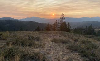 faith D.'s photo of a dispersed camping area at Pine Creek Pass Dispersed Camping near Ammon, ID