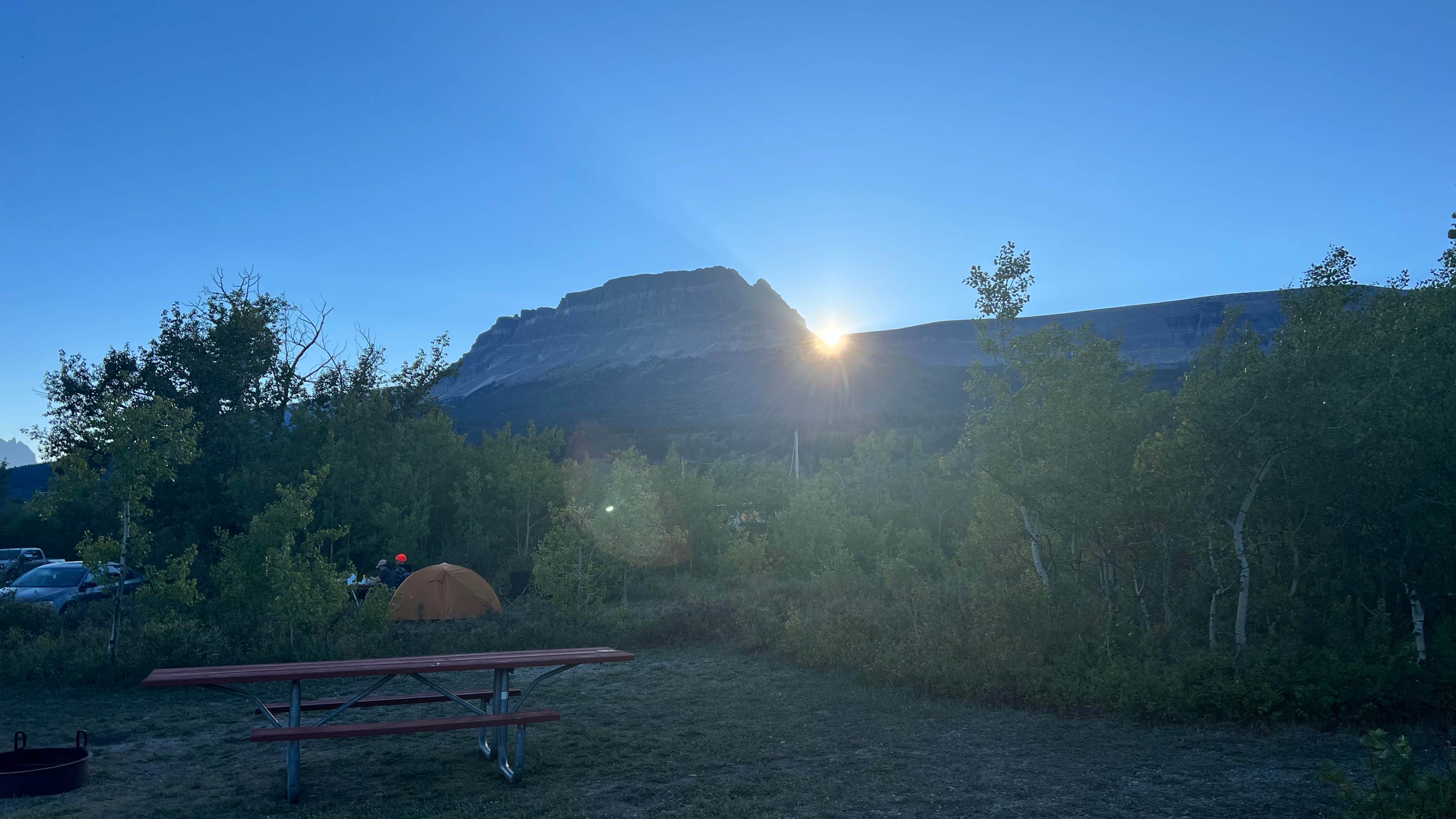 Katie M.'s photo at St Mary Campground - Glacier National Park — Glacier National Park near Glacier National Park
