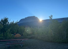 St Mary Campground - Glacier National Park