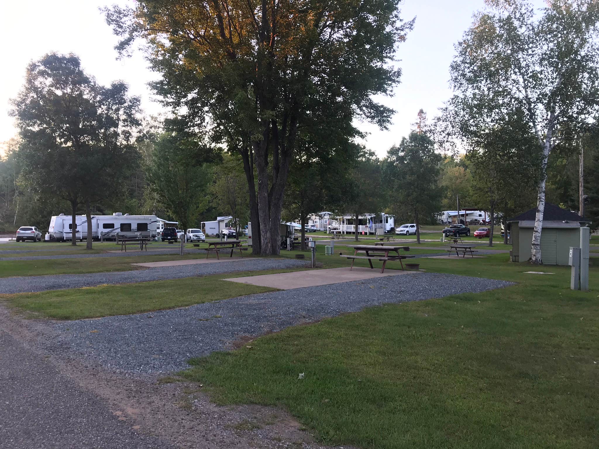 Tammi J.'s photo of rv camping at Rivers Bend Campground near Pembine, WI