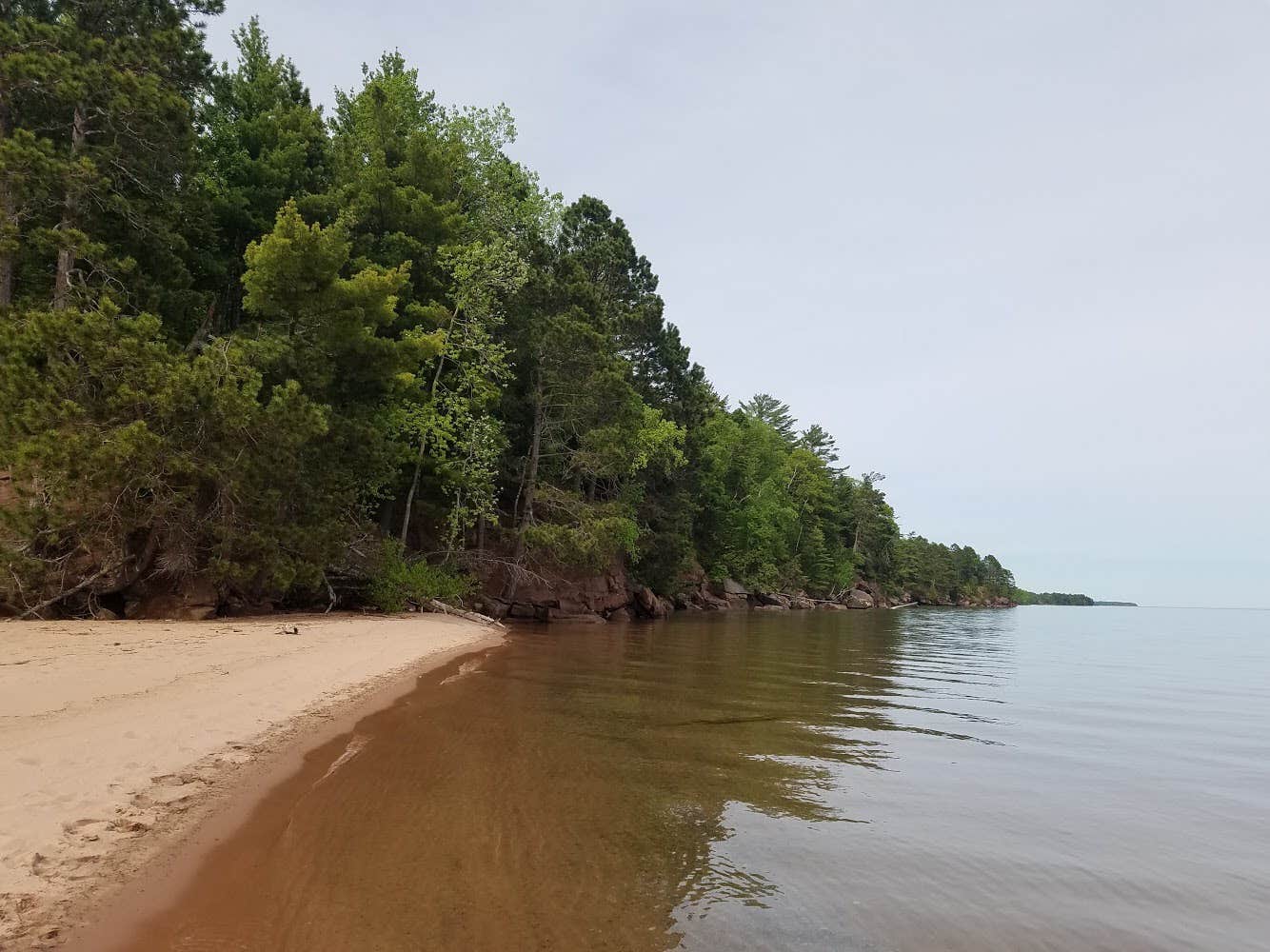 Camper-submitted photo at Big Bay Town Park near La Pointe, WI