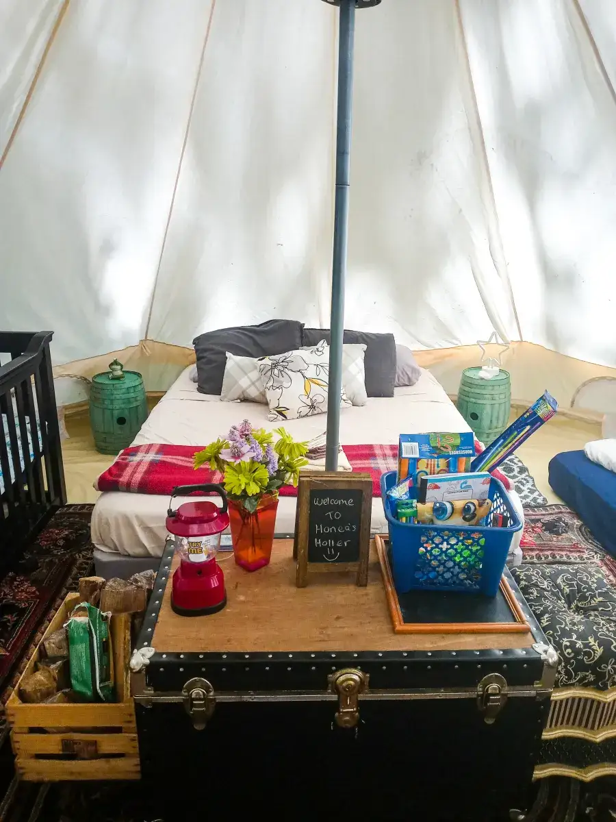 Camper-submitted photo at Honea's Holler near Armuchee, GA