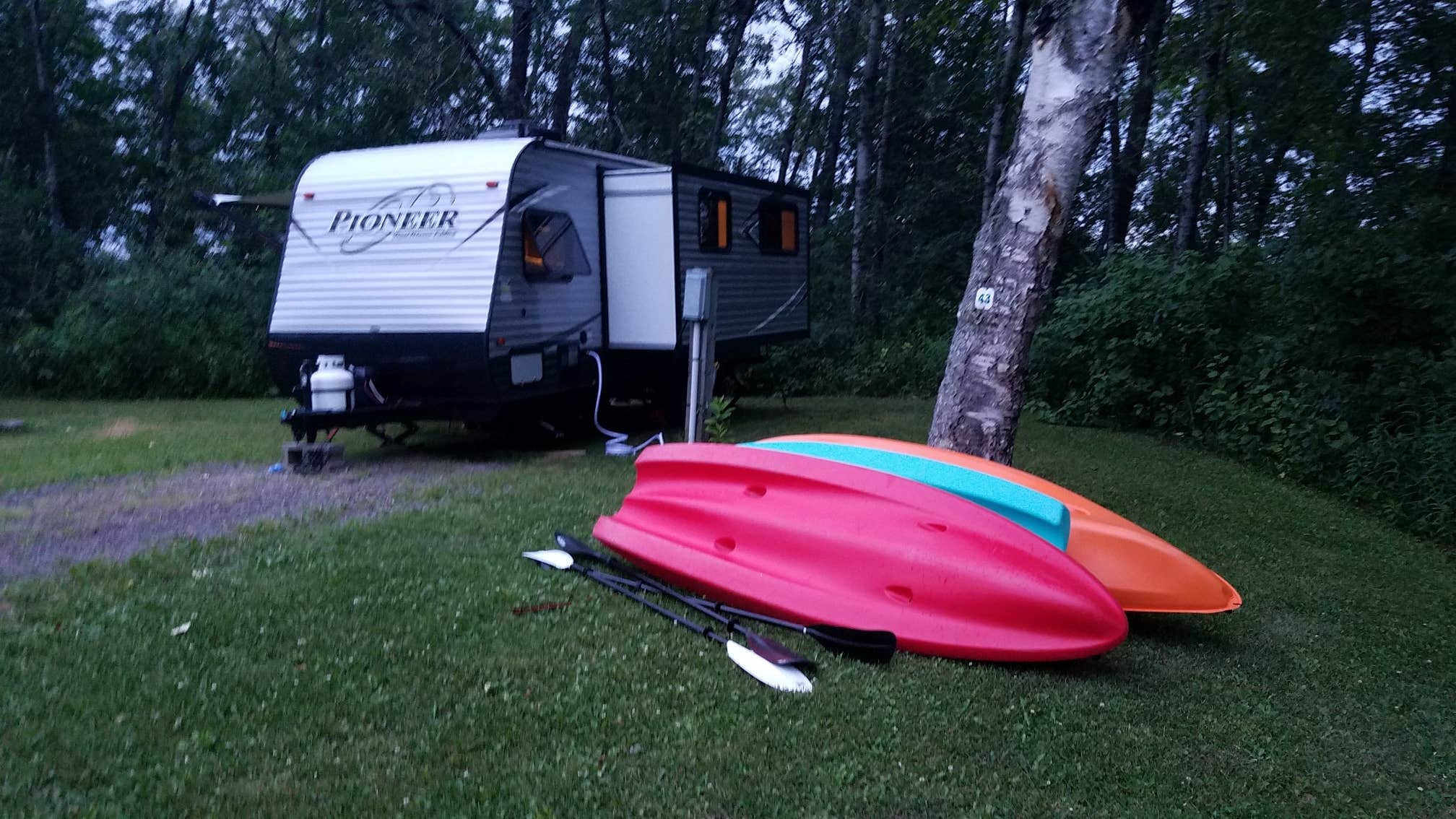 Brook Jorgensen ಌ.'s photo of rv camping at Indian Point City Campground near Knife River, MN