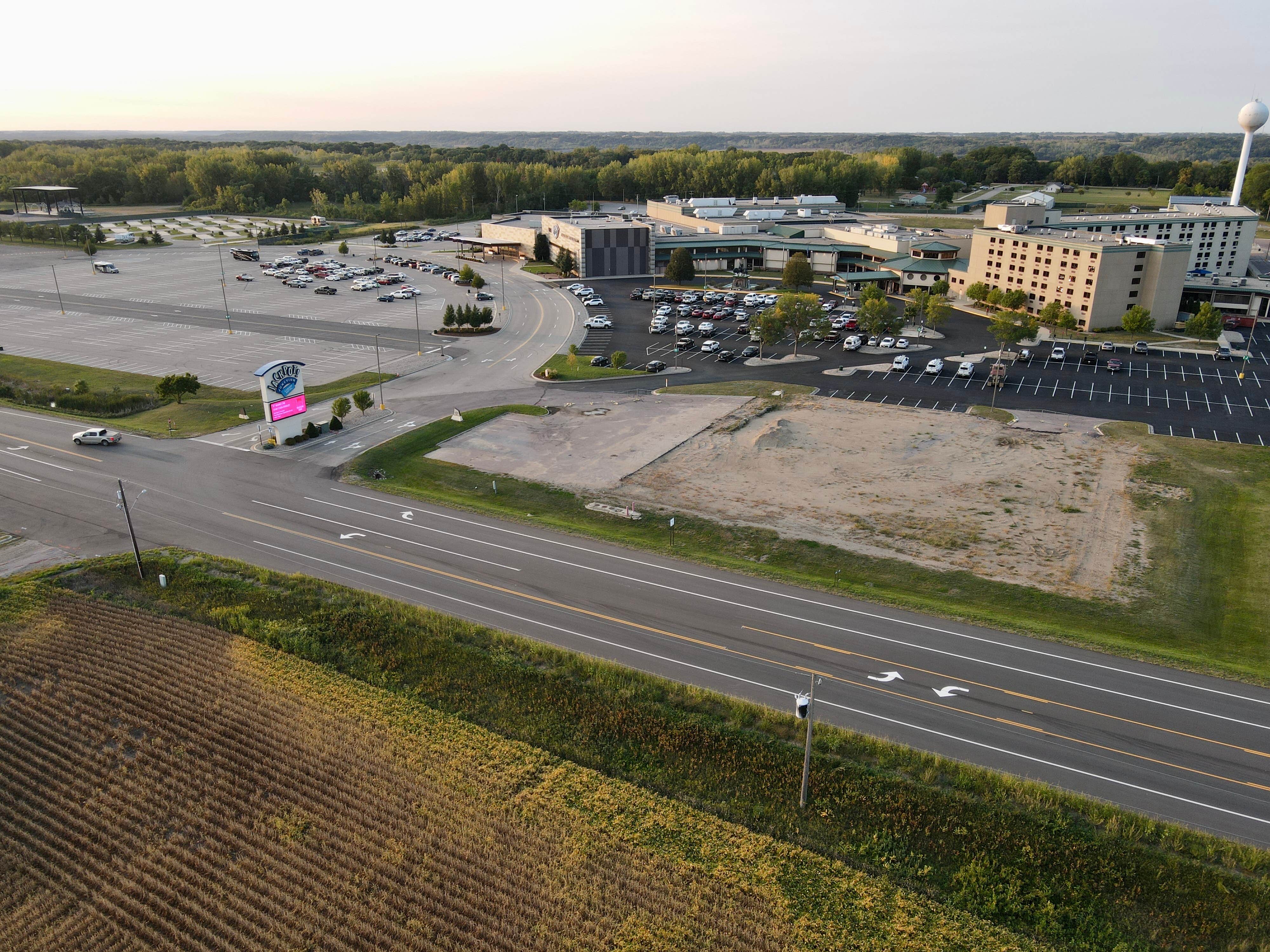 Camper-submitted photo at Jackpot Junction Casino Campground near Morton, MN