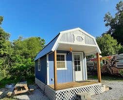 Angie W.&#x27;s photo of a cabin at Blue Jay&#x27;s Nest (Located in the Daniel Boone Campground) near Paintsville, KY