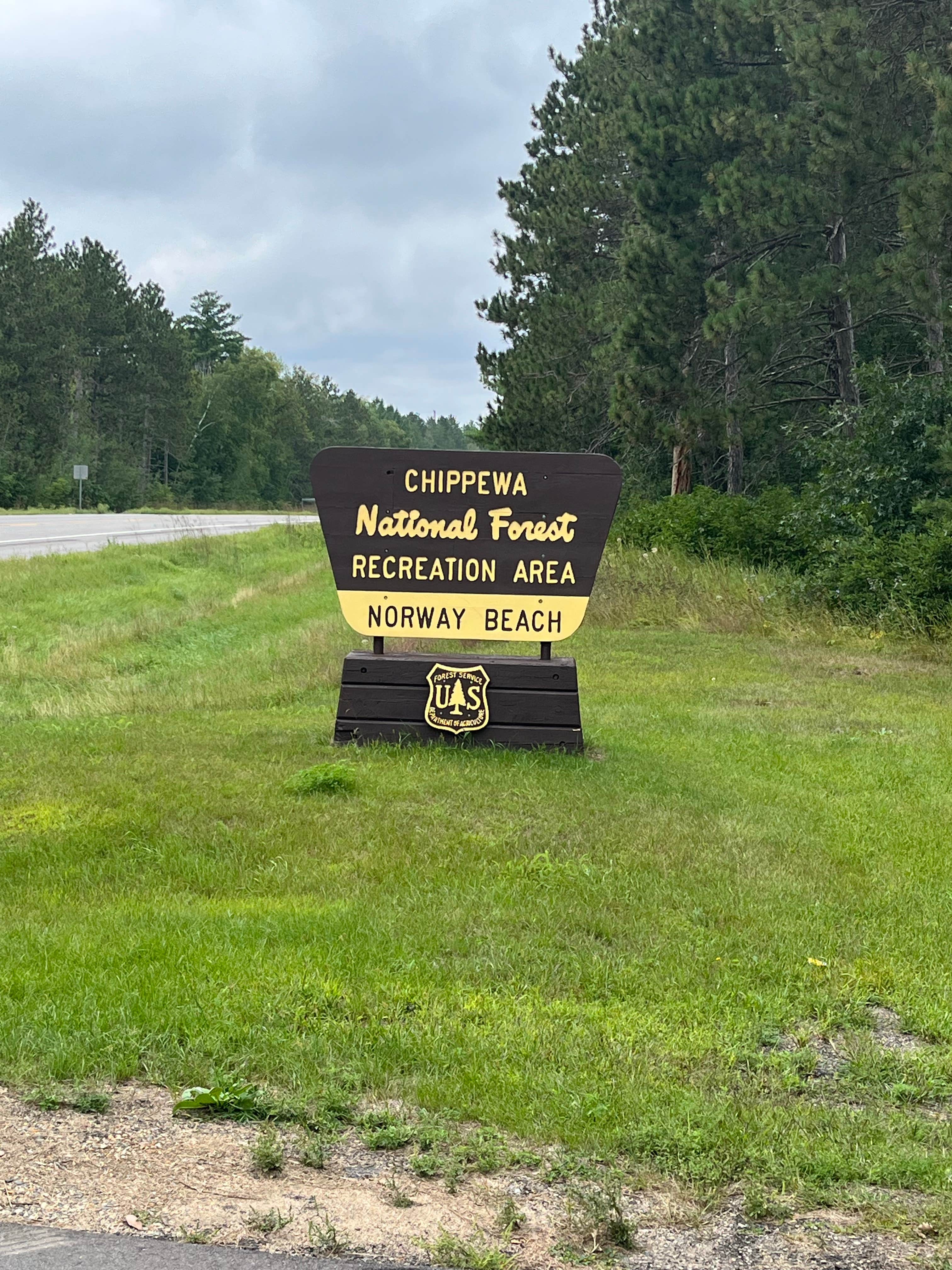 Norway Beach Chippewa Campground Loop Cass Lake MN