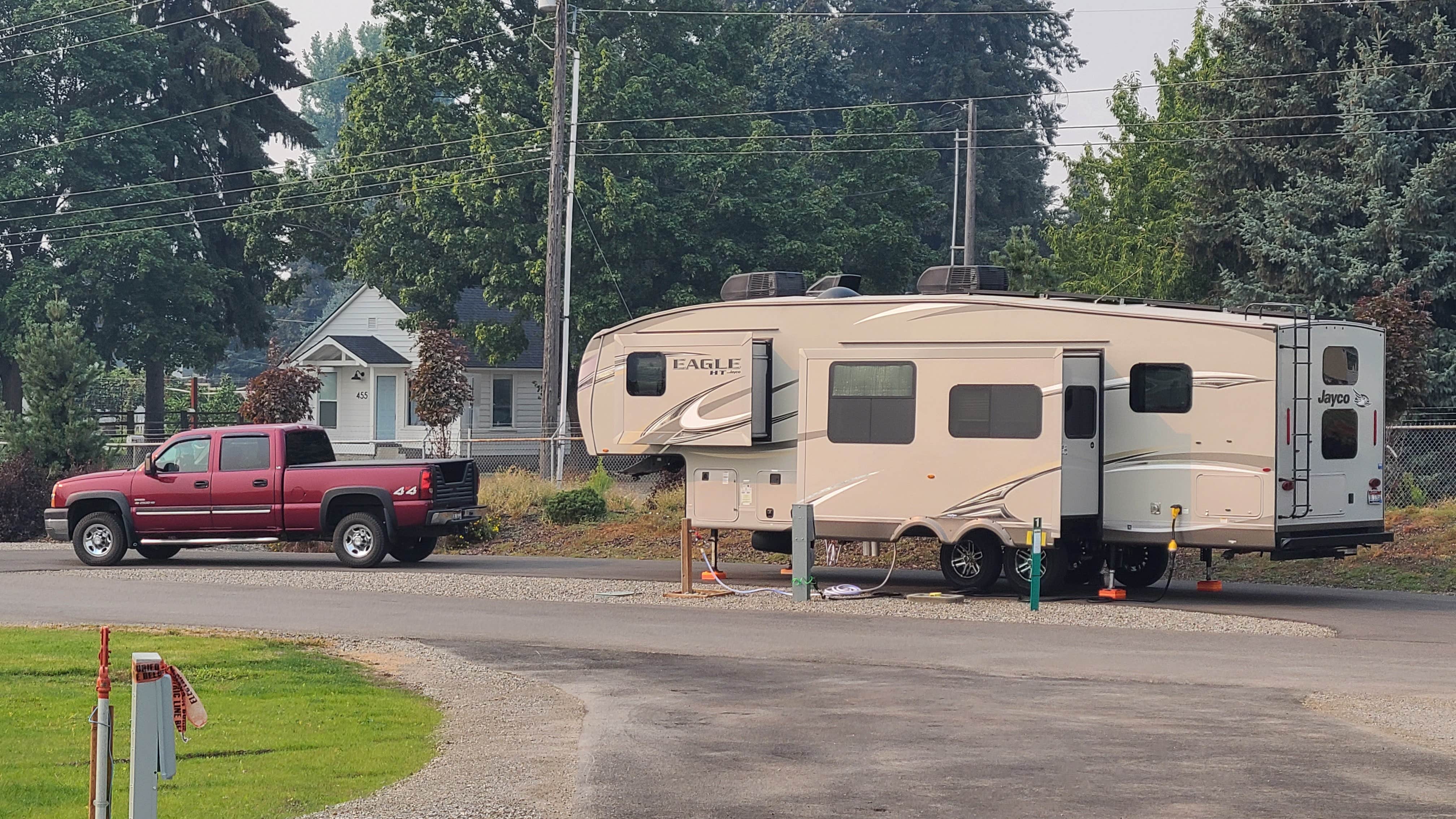 Joseph's photo of rv camping at Kootenai County Fairgrounds RV Park near Harrison, ID
