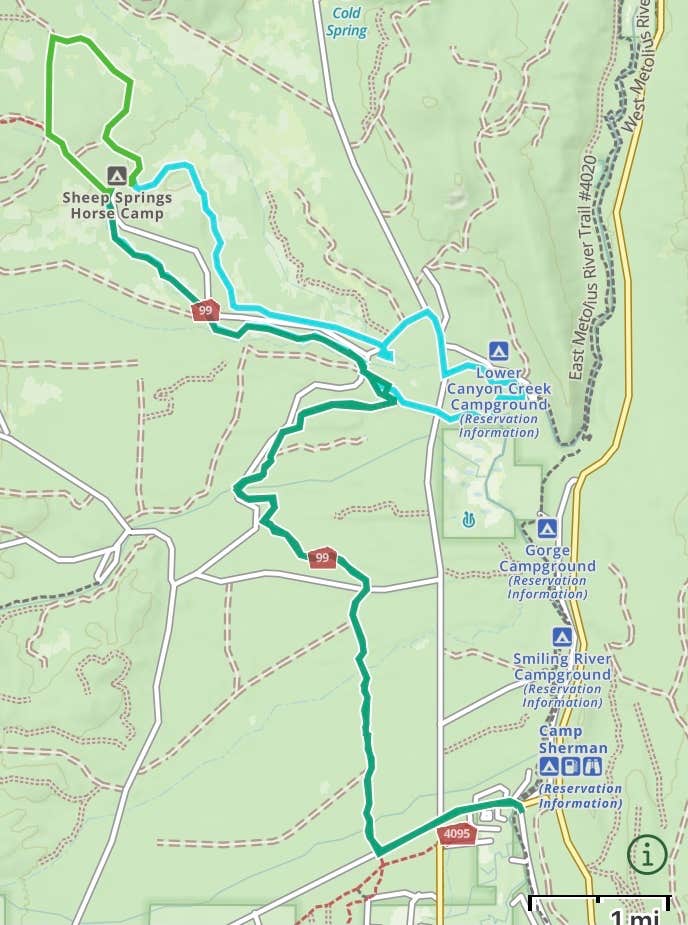 Camper submitted image from Sheep Springs Horse Camp - 5