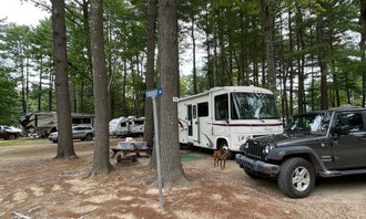 Camping near Camp It'll-Do at Bonney Eagle Pond: Wassamki Springs Campground, Gorham, Maine