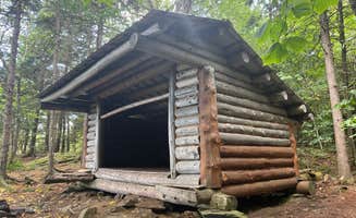 Justin P.'s photo of a cabin at Moose Mountain Backcountry Shelter on the AT — Appalachian National Scenic Trail near New London, NH