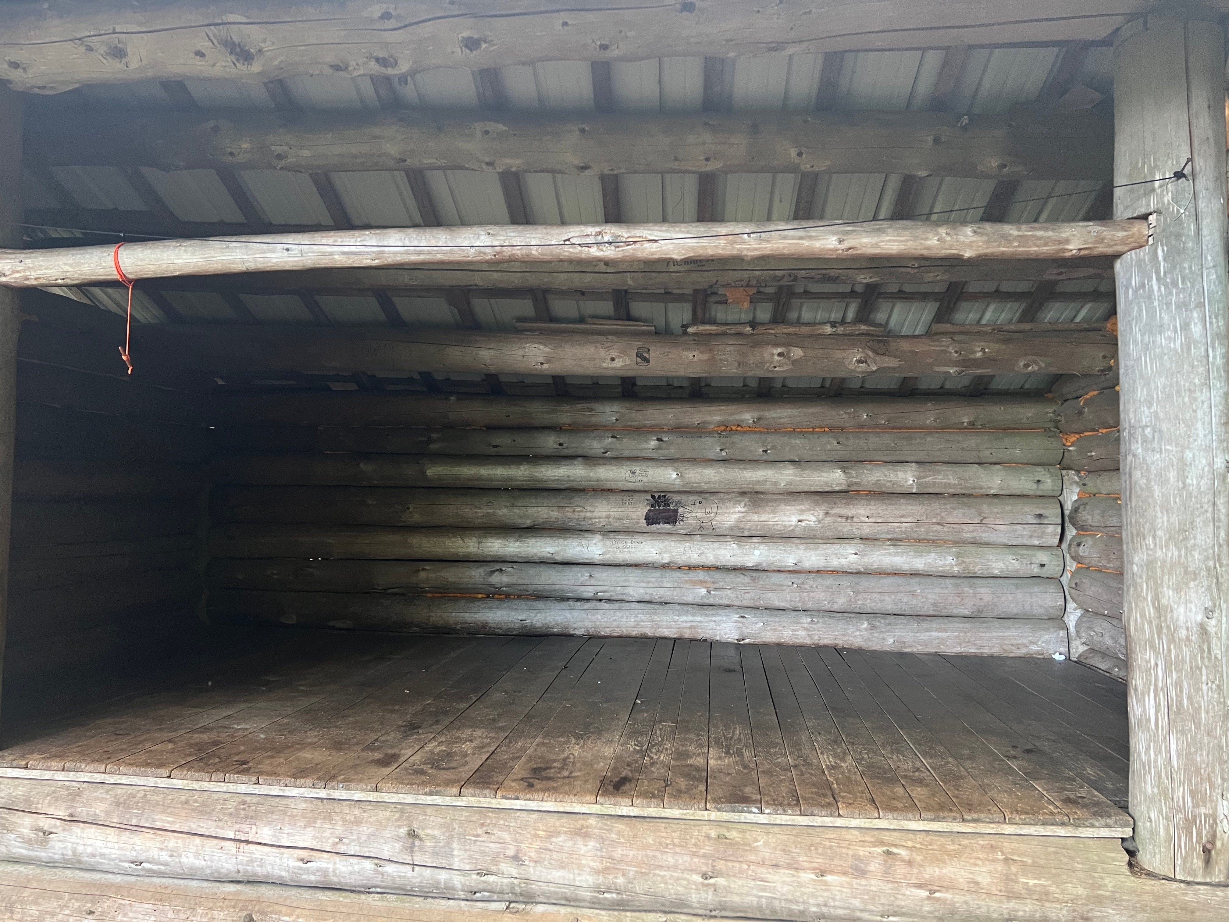 Camper submitted image from Moose Mountain Backcountry Shelter on the AT — Appalachian National Scenic Trail - 3