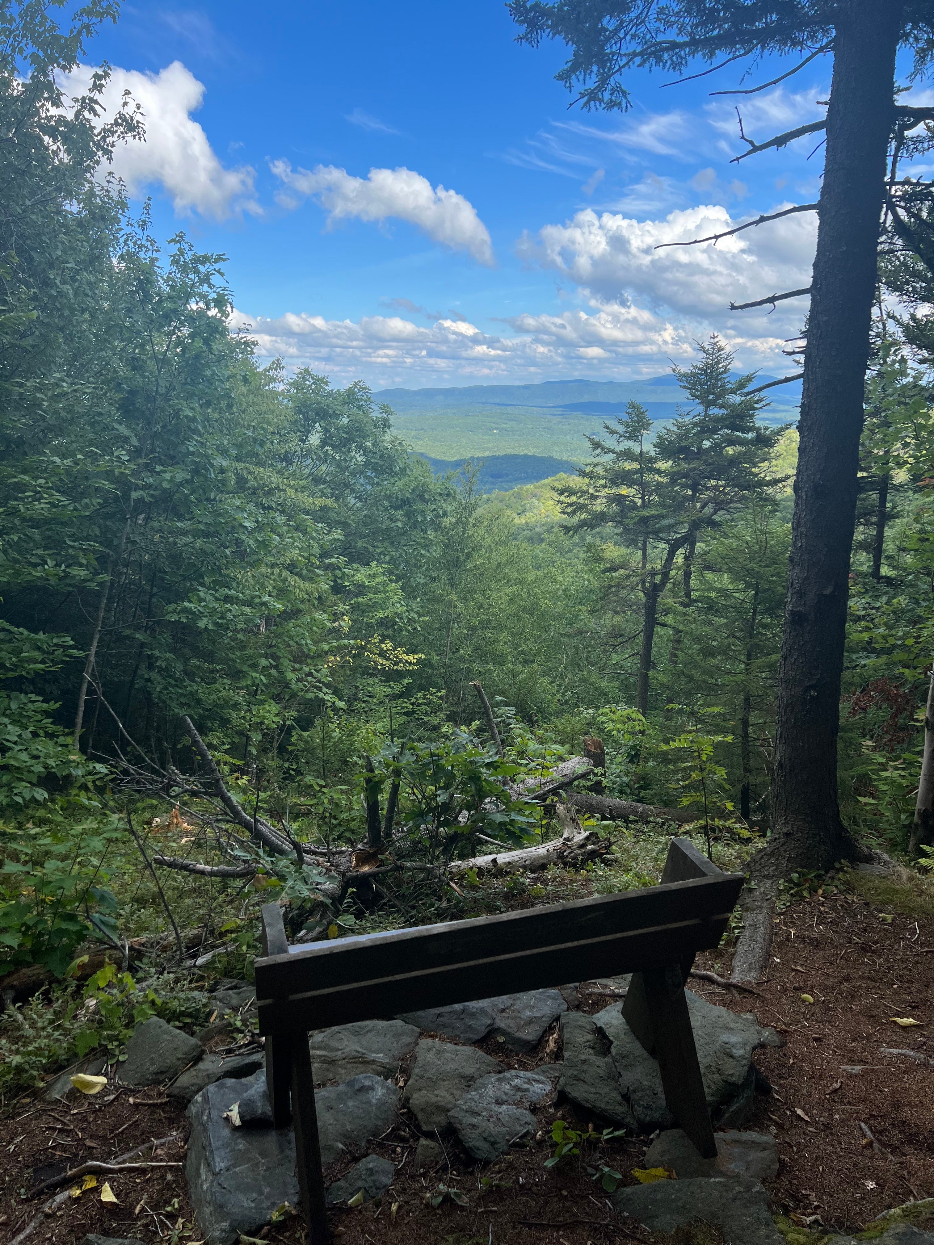 Camper submitted image from Moose Mountain Backcountry Shelter on the AT — Appalachian National Scenic Trail - 1