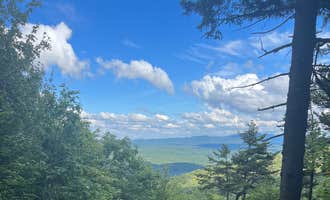 Camping near Happy Hill Backcountry Shelter on the AT in Vermont — Appalachian National Scenic Trail: Moose Mountain Backcountry Shelter on the AT — Appalachian National Scenic Trail, Etna, New Hampshire