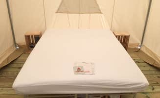 The Dyrt's photo of glamping accommodations at Tentrr State Park Site - Mills Norrie State Park Site D near Kent, CT