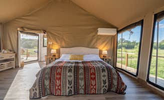 Loving H.'s photo of glamping accommodations at Loving Heart Retreats near Hutto, TX