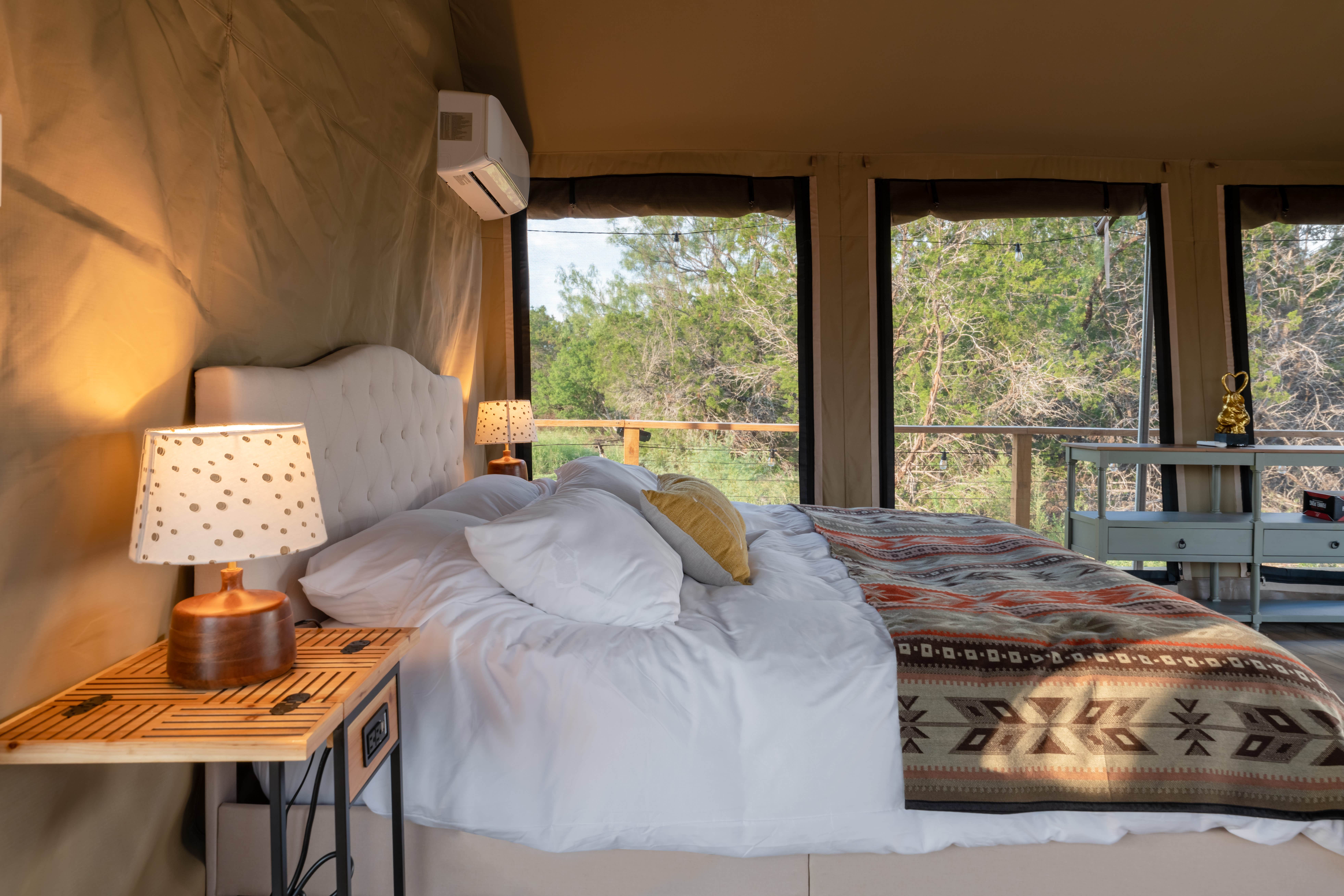 Loving H.'s photo of glamping accommodations at Loving Heart Retreats near Liberty Hill, TX