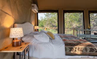 Loving H.'s photo of glamping accommodations at Loving Heart Retreats near Buchanan Dam, TX